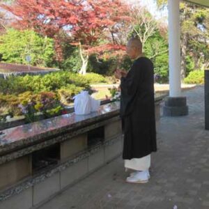 八柱霊園合葬墓納骨の写真