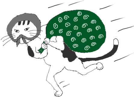 泥棒のイラスト