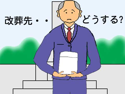 遺骨の改葬先