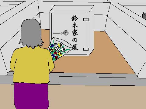 お墓は遺骨の保管庫
