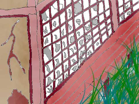 家じまいのイラスト
