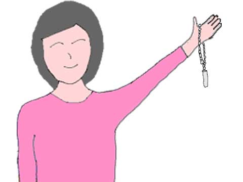 ペンダントに入れる分だけ粉骨する方法