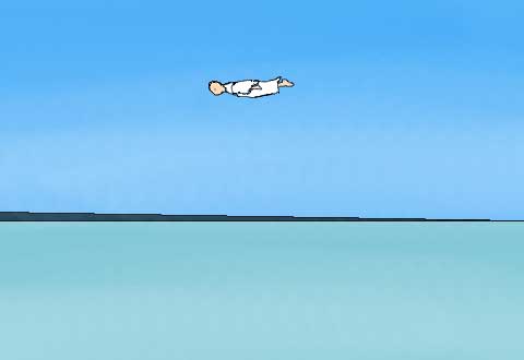 死者の世界のイラスト