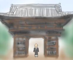 離檀料のイラスト