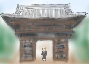 離檀料のイラスト