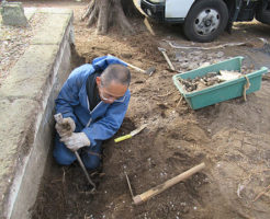 賽の河原の石積み