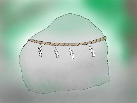 磐座のイラスト